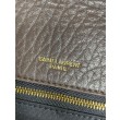 Borsa a tracolla grande YSL Saint Laurent Calypso Caffè