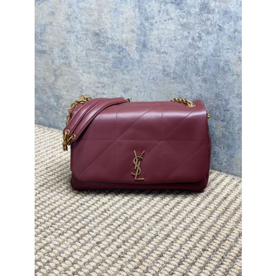 Borse Imitazioni a tracolla media YSL Saint Laurent Jamie 4.3 Borgogna Borse Imitazioni a tracolla media YSL Saint Laurent Jamie 4.3 Borgogna