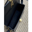 Qualità premium Borse Replica media YSL Saint Laurent Solferino Box Nero Qualità premium Borse Replica media YSL Saint Laurent Solferino Box Nero