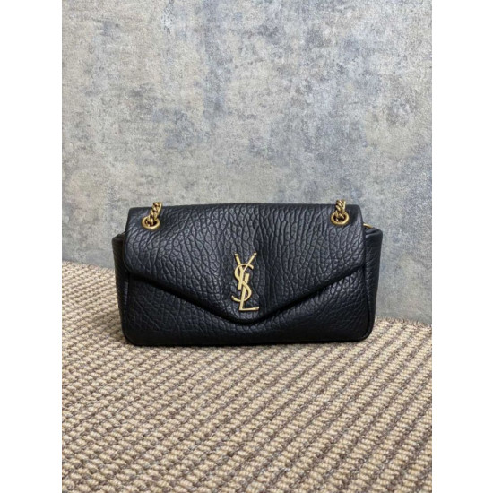 Borsa a tracolla YSL Saint Laurent Calypso beige