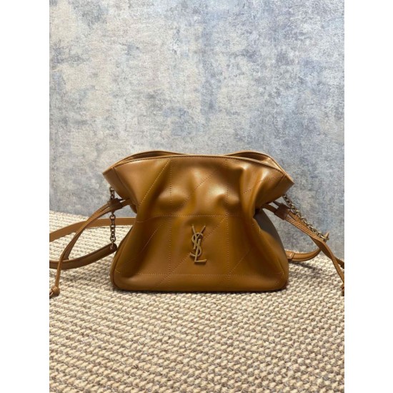 Qualità premium Borse Replica YSL Saint Laurent Jamie marrone