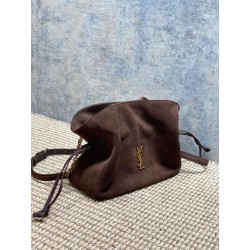 Borsa Replica 1:1 a tracolla YSL Saint Laurent Jamie pelle scamosciata Caffè