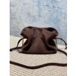 Borsa Replica 1:1 a tracolla YSL Saint Laurent Jamie pelle scamosciata Caffè