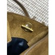 Borsa a tracolla YSL Saint Laurent Jamie pelle scamosciata Caramello
