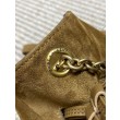Borsa a tracolla YSL Saint Laurent Jamie pelle scamosciata Caramello