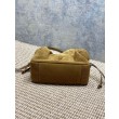 Borsa a tracolla YSL Saint Laurent Jamie pelle scamosciata Foglia d'oro