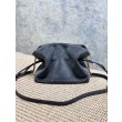 Borsa a tracolla YSL Saint Laurent Jamie pelle scamosciata Grigio