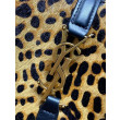 Borsa a tracolla YSL Saint Laurent Le 5 à 7 piccola/media cavallino con stampa leopardata Borsa a tracolla YSL Saint Laurent Le 5 à 7 piccola/media cavallino con stampa leopardata