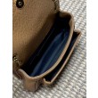 Borse Imitazioni a tracolla YSL Saint Laurent Mini Classic Niki 18cm Marrone