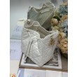Borsa Dior D-Motion con cintura in pelle di agnello taglia 163 microchip bianca