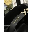 Borse Imitazioni Dior Toujours Vertical Tote piccola con portafortuna Nero