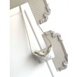 Borsa hobo Chanel piccola Pearls AS5898 pelle di vitello Bianco