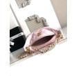 Borsa hobo Chanel piccola Pearls AS5898 pelle di vitello Rosa