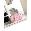 Borsa hobo Chanel piccola Pearls AS5898 pelle di vitello Rosa