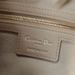 Qualità superiore replica hobo Dior Voyage piccola/media piatta Macrocannage Albicocca