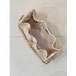 Borsa hobo piccola Chanel 25 AS5631 Albicocca