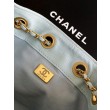 Borse Imitazioni hobo piccola Chanel 25 AS5631 Azzurro
