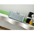 Borse Imitazioni hobo piccola Chanel 25 AS5631 Azzurro