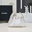 Borsa hobo piccola Chanel 25 AS5631 Bianco