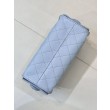 Borse Imitazioni hobo piccola Chanel 25 AS5631 Blu