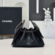 Borsa hobo piccola Chanel 25 AS5631 Nero