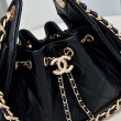 Borsa hobo piccola Chanel 25 AS5631 Nero