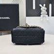 Borsa hobo piccola Chanel 25 AS5631 Nero