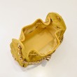 Borsa hobo piccola Chanel 25 AS5631 scamosciata giallo