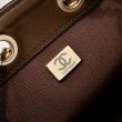 Replica Perfetta hobo piccola Chanel 25 AS5631 scamosciata Rosso scuro