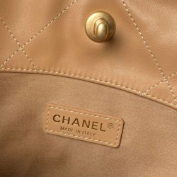 Borse Imitazioni shopping piccola Chanel AS6015 Marrone