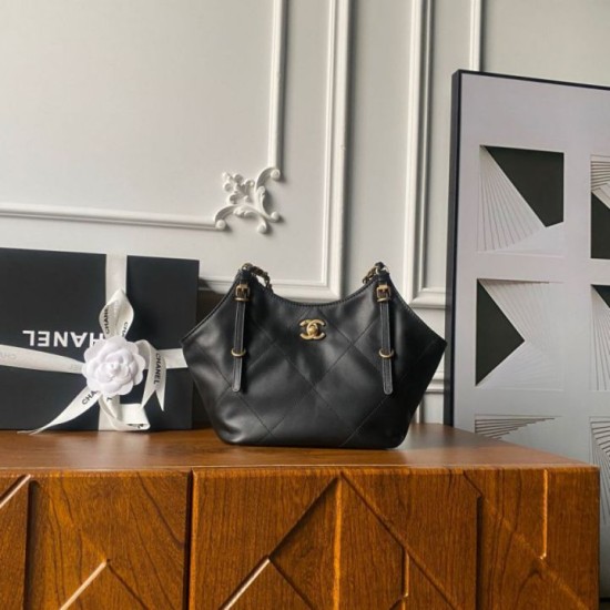 Borsa shopping piccola Chanel AS6015 Nero