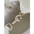 Borsa Tote Dior Toujours mini in Macrocannage bianco