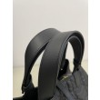 Borsa Tote Dior Toujours mini in Macrocannage nero