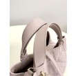Borsa Tote Dior Toujours mini in Macrocannage rosa