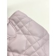 Borsa Tote Dior Toujours mini in Macrocannage rosa
