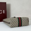 Bora Pari all'originale replica tote media Gucci Ophidia 834465 in tessuto GG marrone