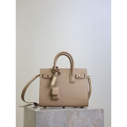 Borsa tote Sac De Jour piccola/media/grande YSL Saint Laurent Albicocca