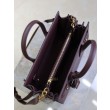 Borsa tote Sac De Jour piccola/media/grande YSL Saint Laurent Borgogna