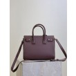 Borsa tote Sac De Jour piccola/media/grande YSL Saint Laurent Borgogna