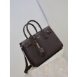 Bora Pari all'originale replica tote Sac De Jour piccola/media/grande YSL Saint Laurent Caffè