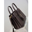 Bora Pari all'originale replica tote Sac De Jour piccola/media/grande YSL Saint Laurent Caffè