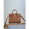 Borsa tote Sac De Jour piccola/media/grande YSL Saint Laurent Marrone