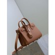 Borsa tote Sac De Jour piccola/media/grande YSL Saint Laurent Marrone