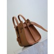 Borsa tote Sac De Jour piccola/media/grande YSL Saint Laurent Marrone