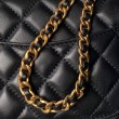Borse Chanel Flap 25K AS5813 AS5814 Manico con diamanti smerigliati Nero