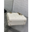 Dior Lady Dior My ABCDior Borsa Replica 1:1 piccola con manico superiore Nero/bianco Dior Lady Dior My ABCDior Borsa Replica 1:1 piccola con manico superiore Nero/bianco