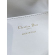 Dior piccola borsa a secchiello Dior Caro Latte Macrocannage Bianco Dior piccola borsa a secchiello Dior Caro Latte Macrocannage Bianco