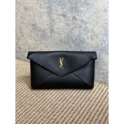 Pochette grande YSL Saint Laurent Cassandre Nero