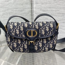 Replica qualità specchio Borse  Dior Bobby media East-West Dior Oblique jacquard Nero