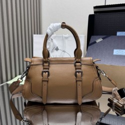 Replica Borsa shopping/tote grande Prada 1BG604 Caramello Imitazioni Replica qualità specchio Borsa shopping/tote grande Prada 1BG604 Caramello